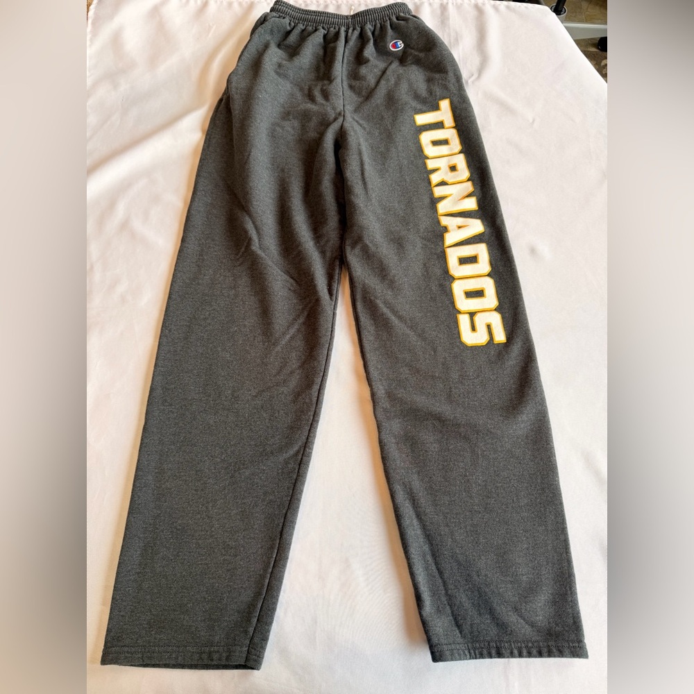 Champion Tornados Dark Grey Sweatpants Joggers Size Small